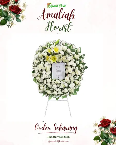 Krans Bunga Duka Gebang Udik